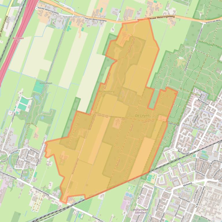 Kaart van postcodegebied 3737MK.