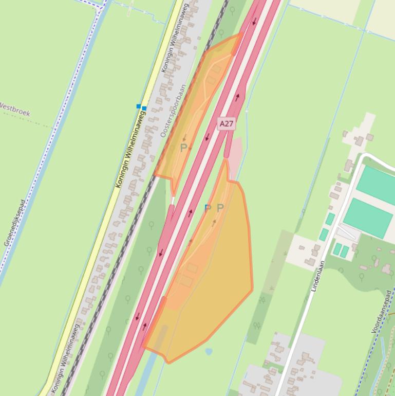 Kaart van postcodegebied 3737MM.