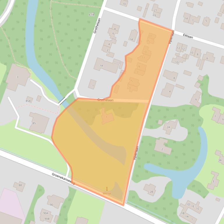 Kaart van postcodegebied 3737RE.