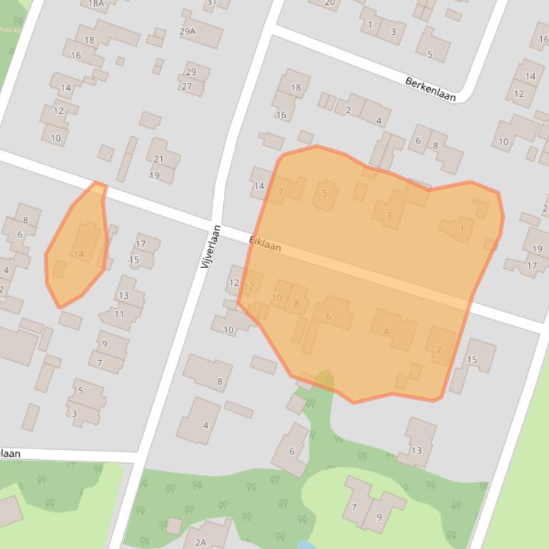 Kaart van postcodegebied 3737RL.