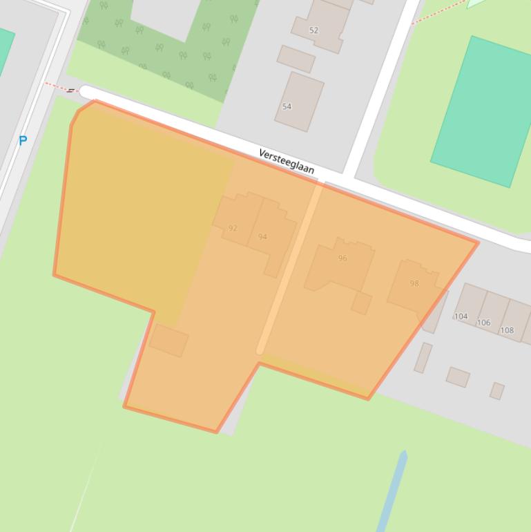 Kaart van postcodegebied 3737XB.