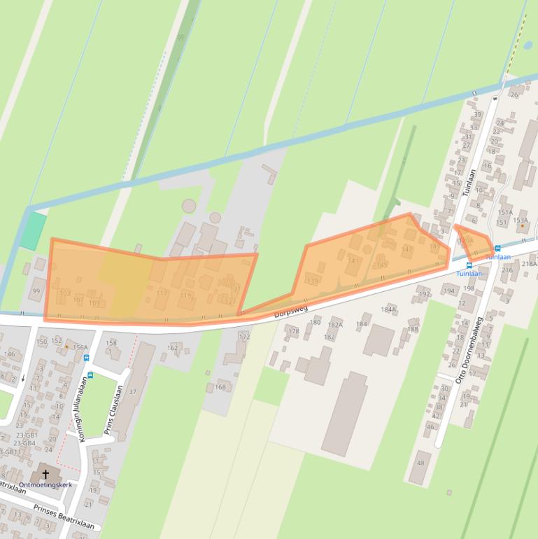 Kaart van postcodegebied 3738CC.
