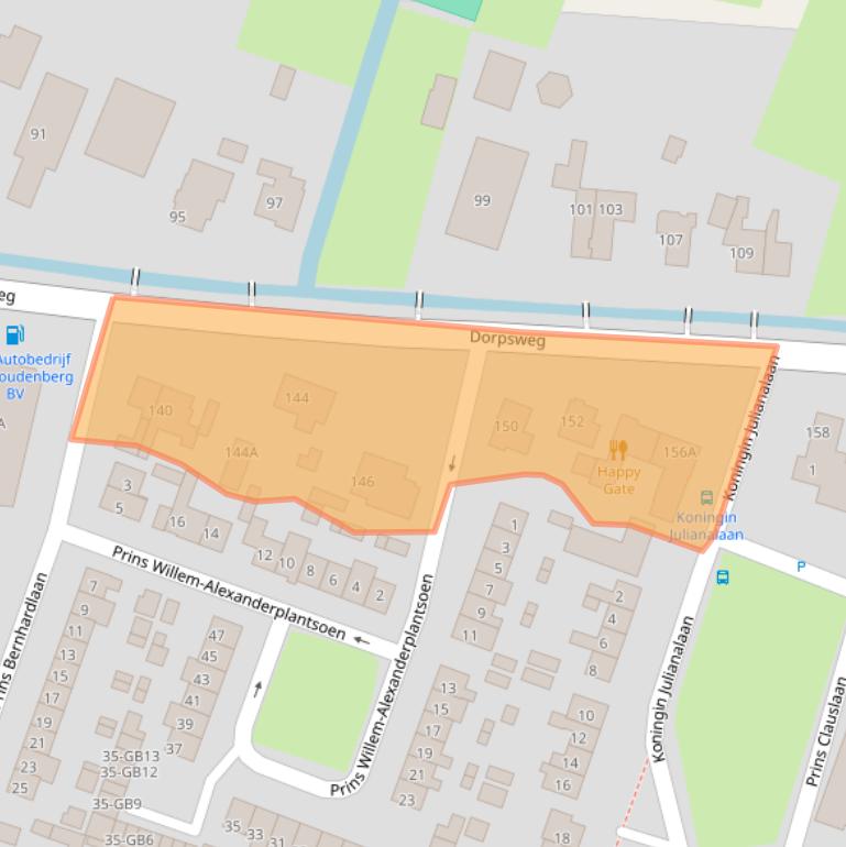 Kaart van postcodegebied 3738CK.