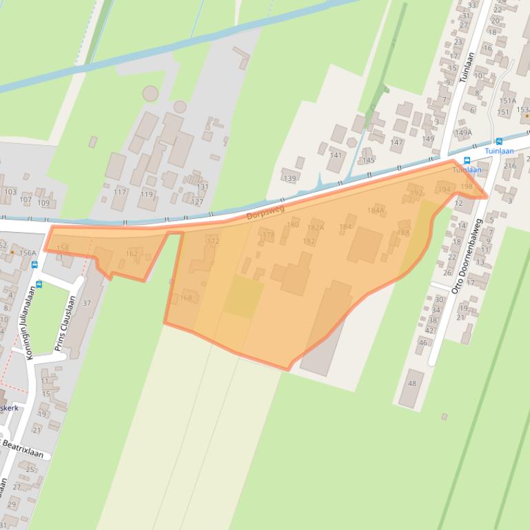 Kaart van postcodegebied 3738CL.