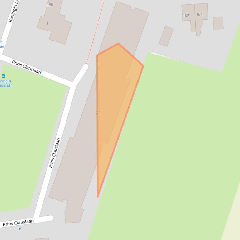 Kaart van postcodegebied 3738CP.