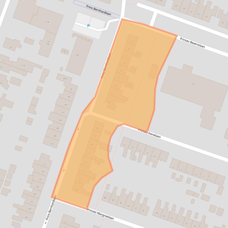 Kaart van postcodegebied 3738DM.