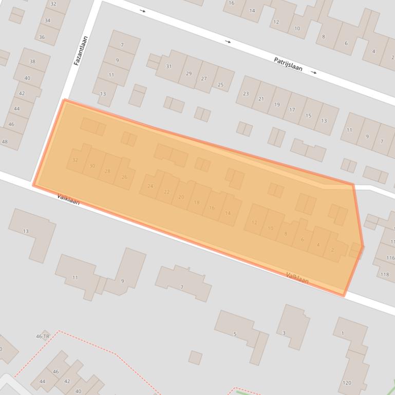 Kaart van postcodegebied 3738GG.