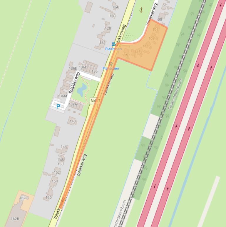 Kaart van postcodegebied 3739JK.