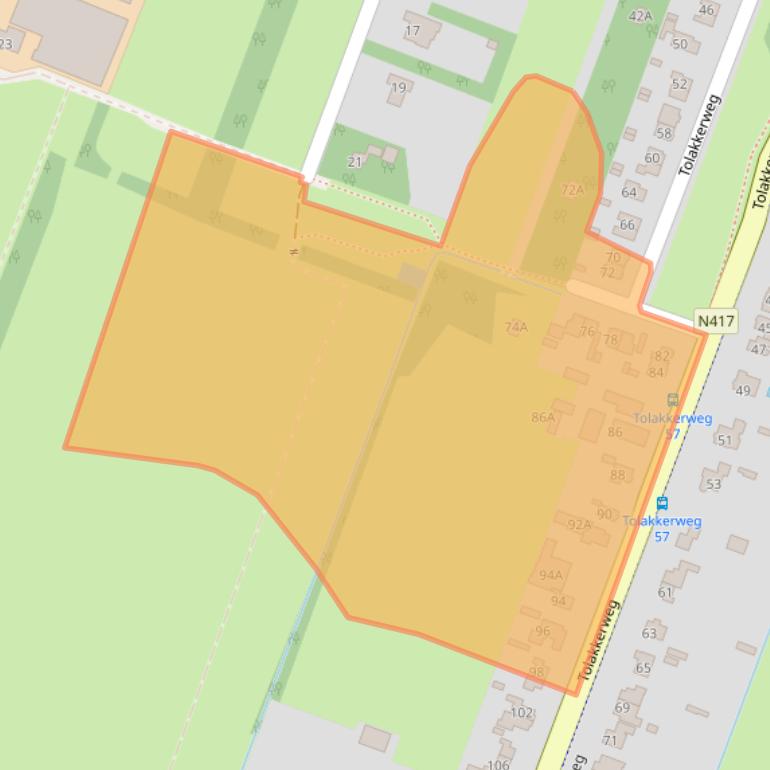 Kaart van postcodegebied 3739JR.