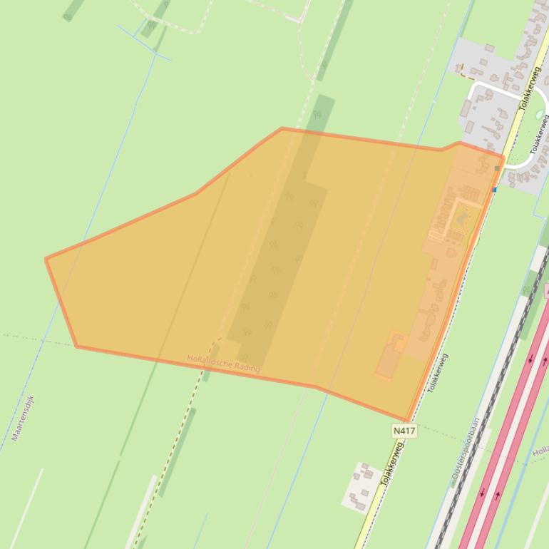 Kaart van postcodegebied 3739JT.