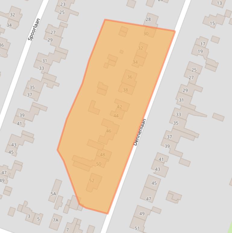 Kaart van postcodegebied 3739KP.