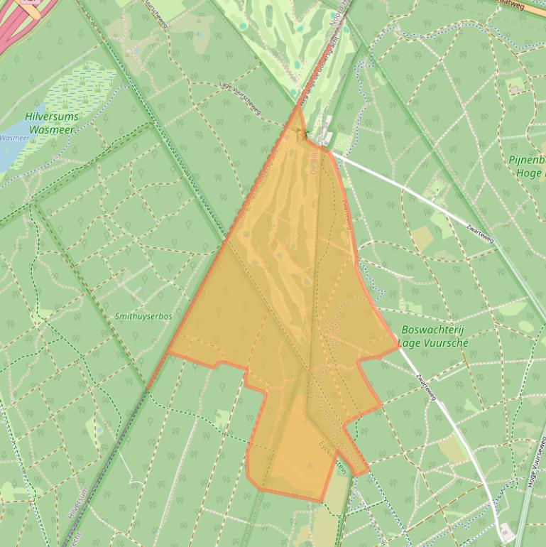 Kaart van postcodegebied 3739KR.