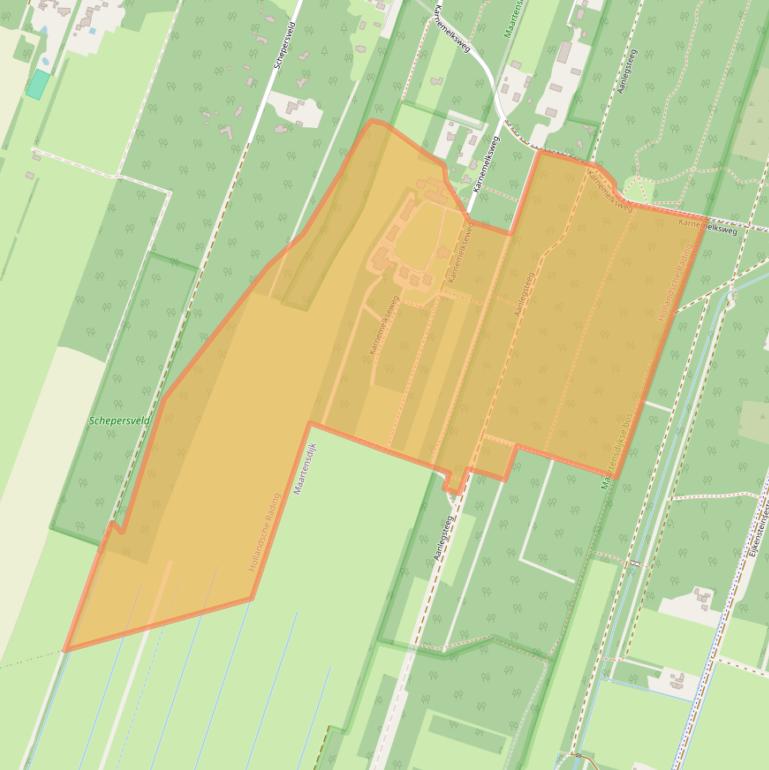 Kaart van postcodegebied 3739LB.