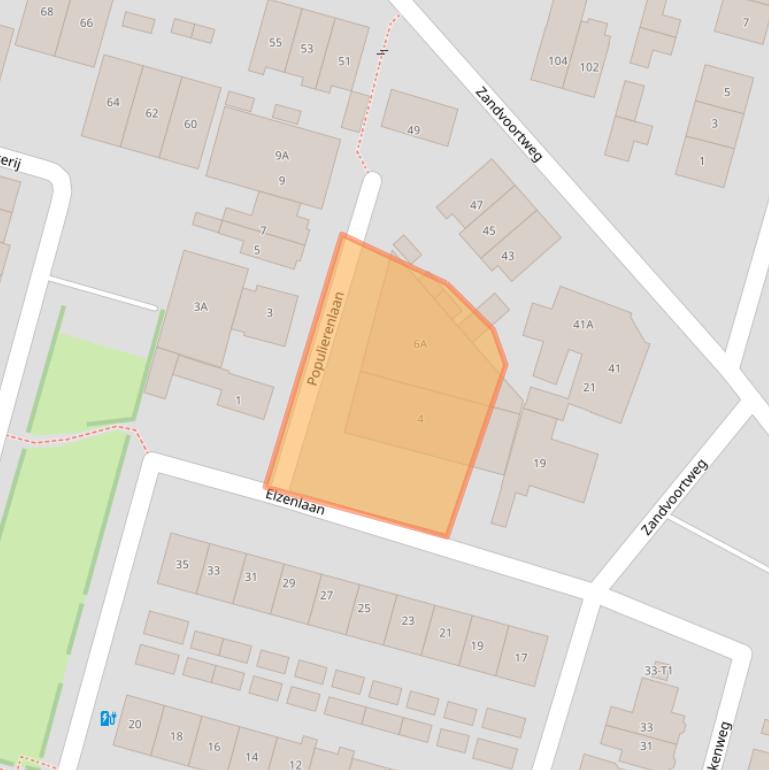 Kaart van postcodegebied 3741CG.