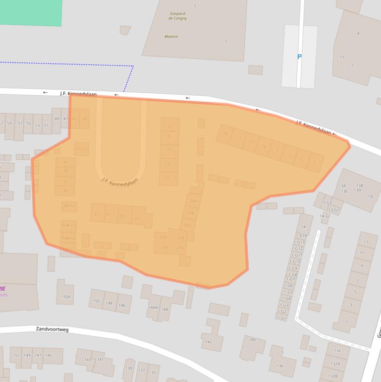 Kaart van postcodegebied 3741EA.