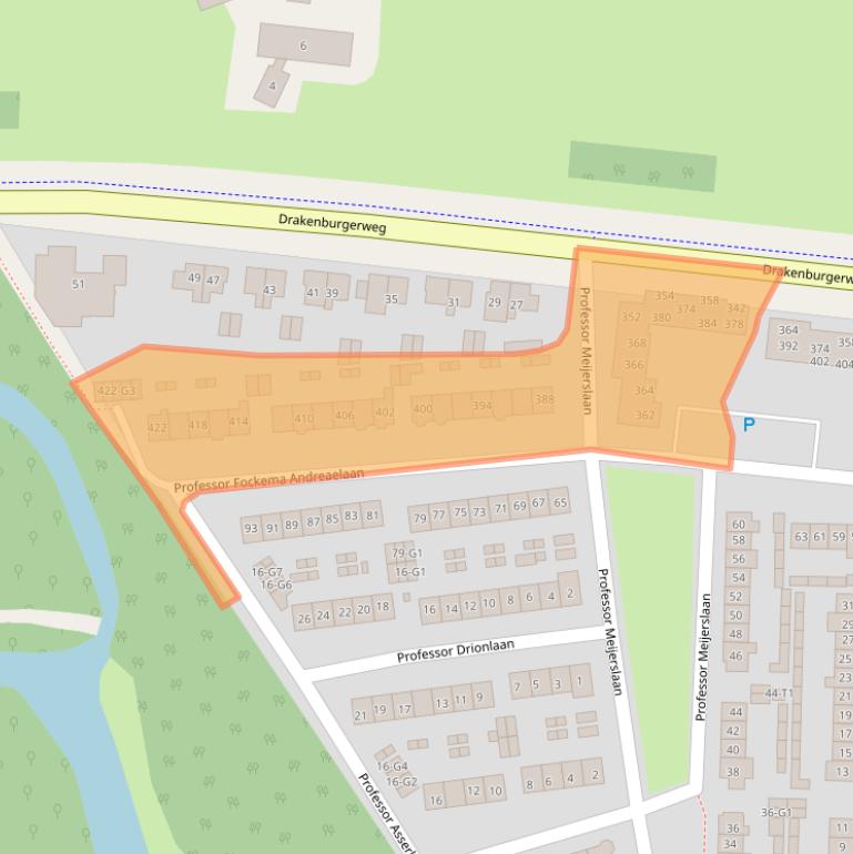 Kaart van postcodegebied 3741EL.