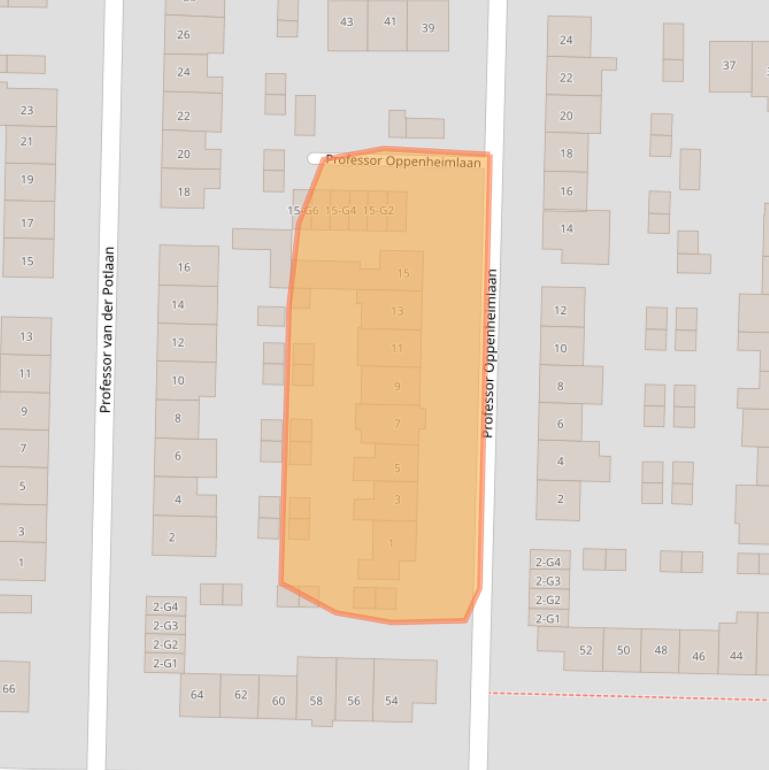 Kaart van postcodegebied 3741ES.