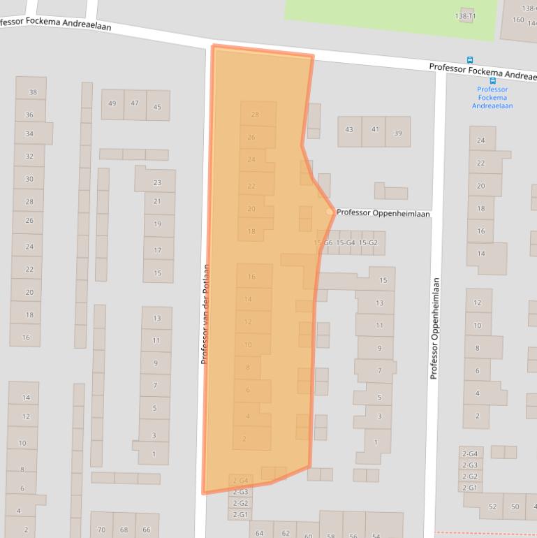 Kaart van postcodegebied 3741EW.