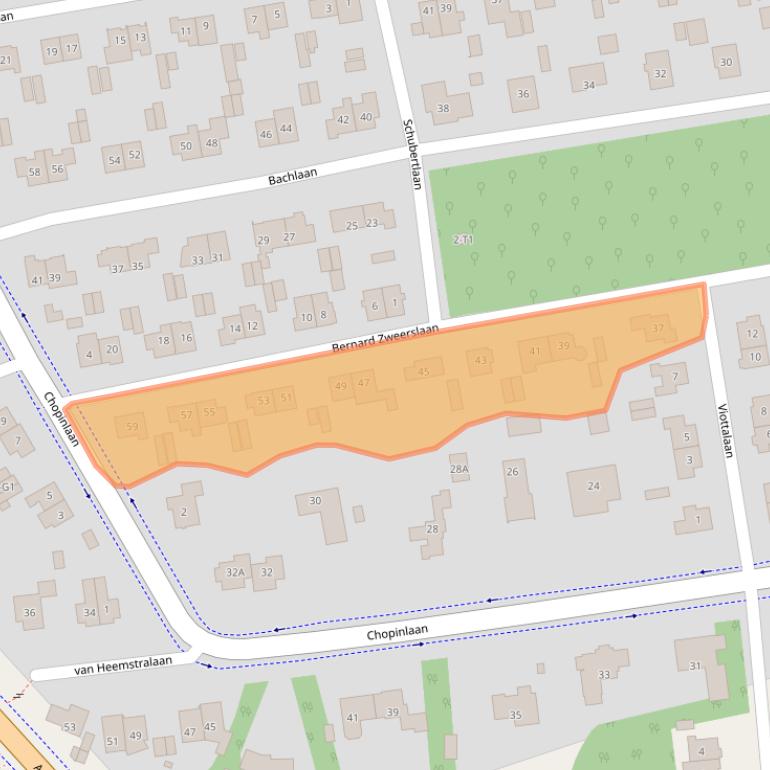 Kaart van postcodegebied 3741HM.