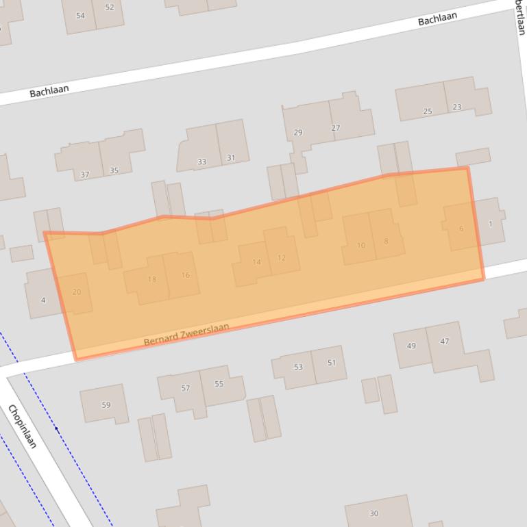 Kaart van postcodegebied 3741HN.