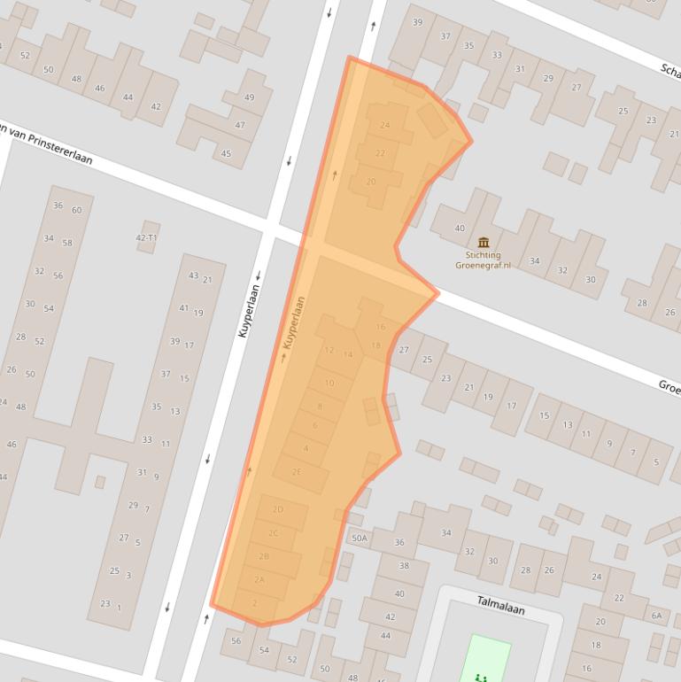 Kaart van postcodegebied 3741VR.