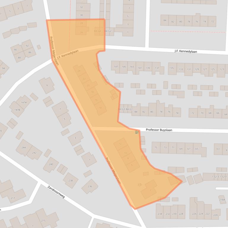 Kaart van postcodegebied 3741XH.