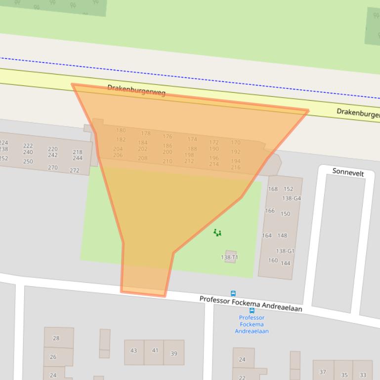 Kaart van postcodegebied 3741XR.