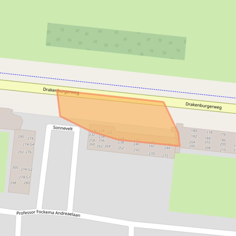 Kaart van postcodegebied 3741XS.