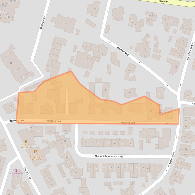 Kaart van postcodegebied 3742AW.