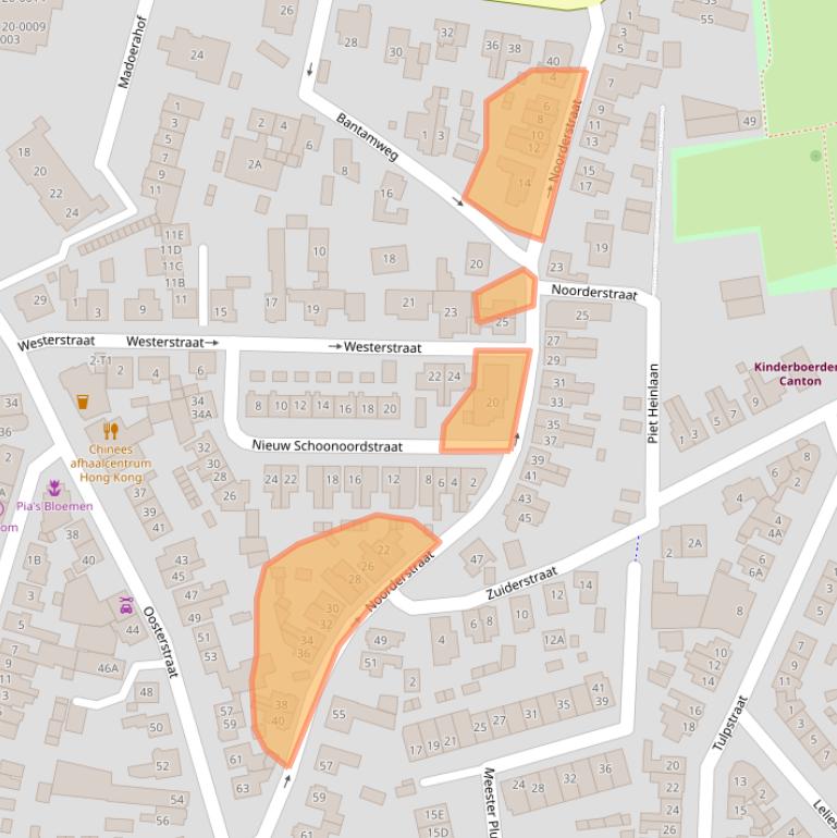 Kaart van postcodegebied 3742BC.