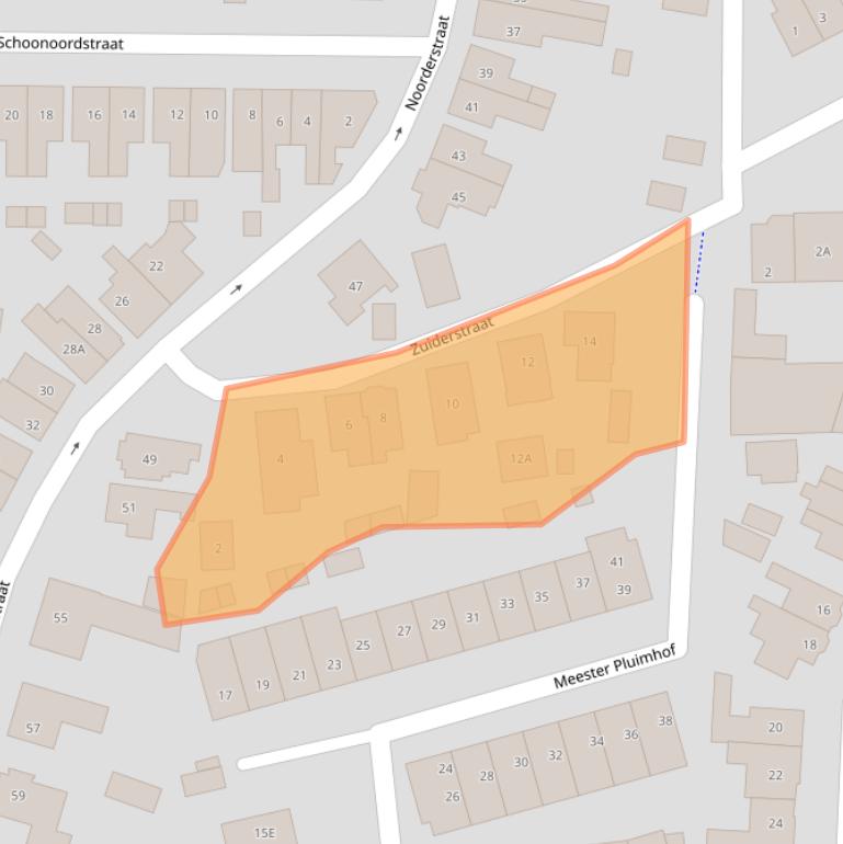 Kaart van postcodegebied 3742BD.