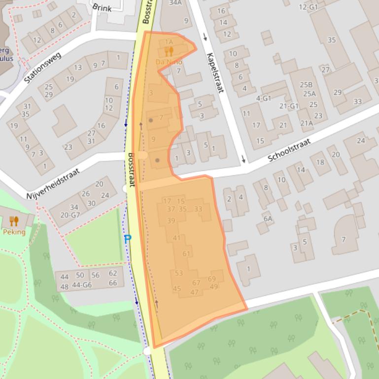 Kaart van postcodegebied 3742CK.