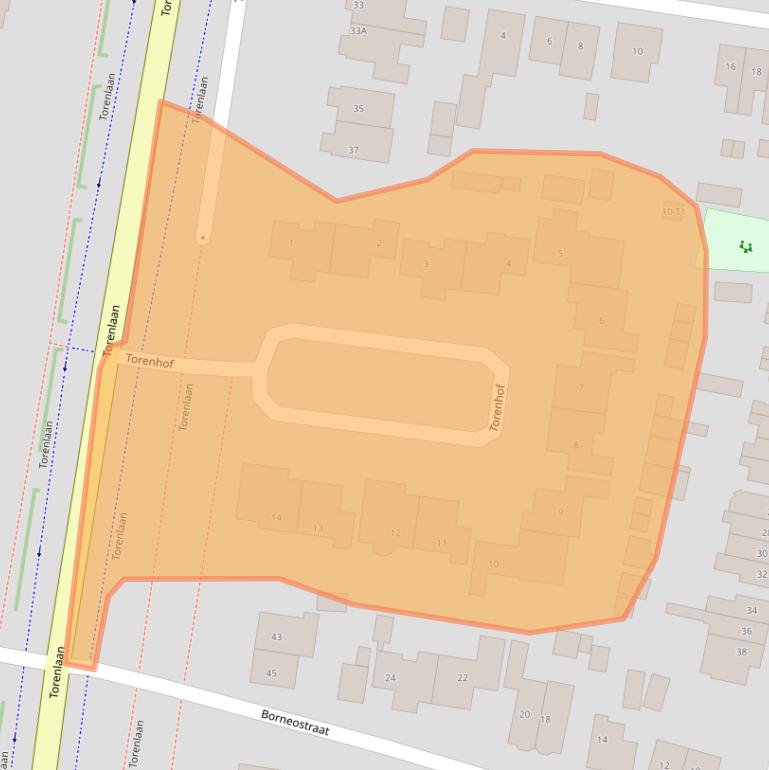 Kaart van postcodegebied 3742CT.