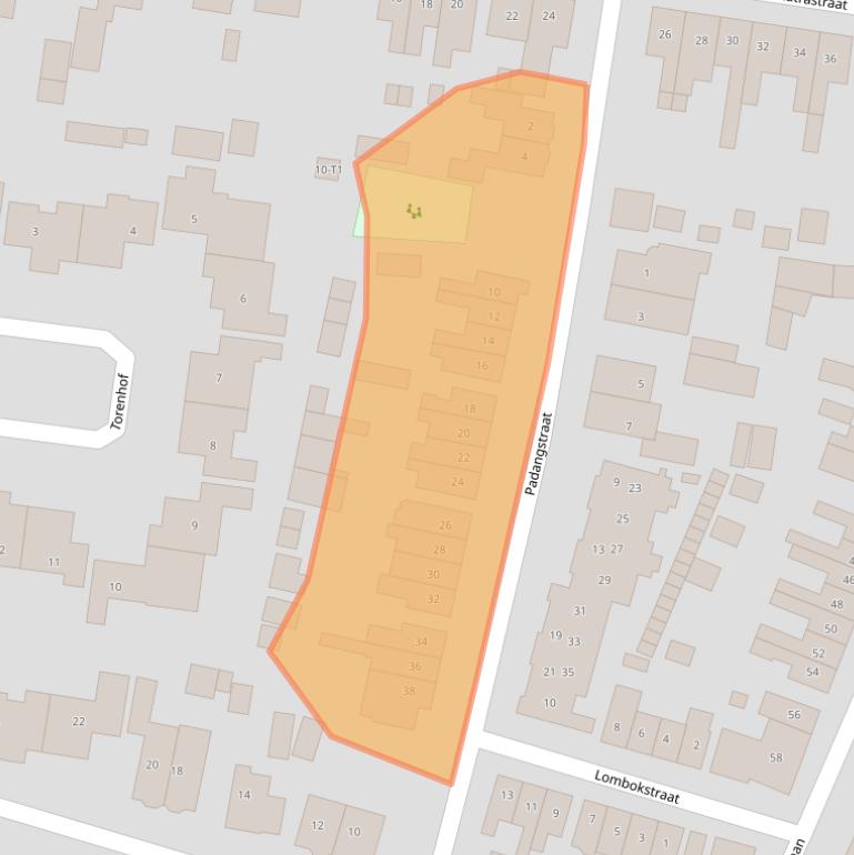 Kaart van postcodegebied 3742CZ.