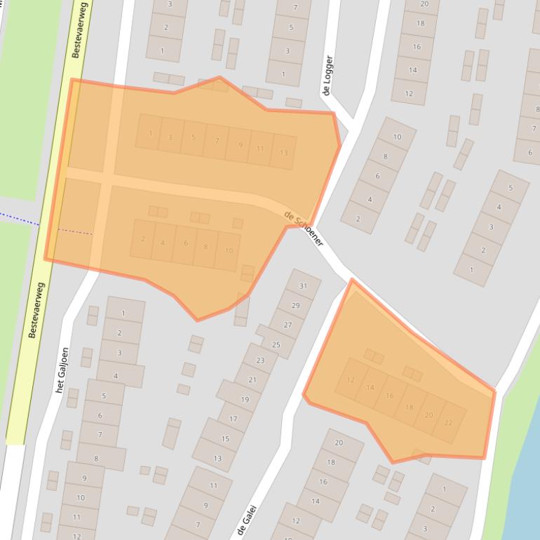 Kaart van postcodegebied 3742HD.