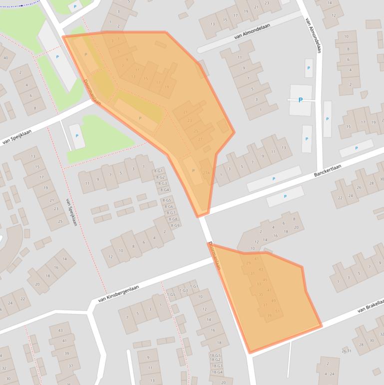 Kaart van postcodegebied 3742PA.