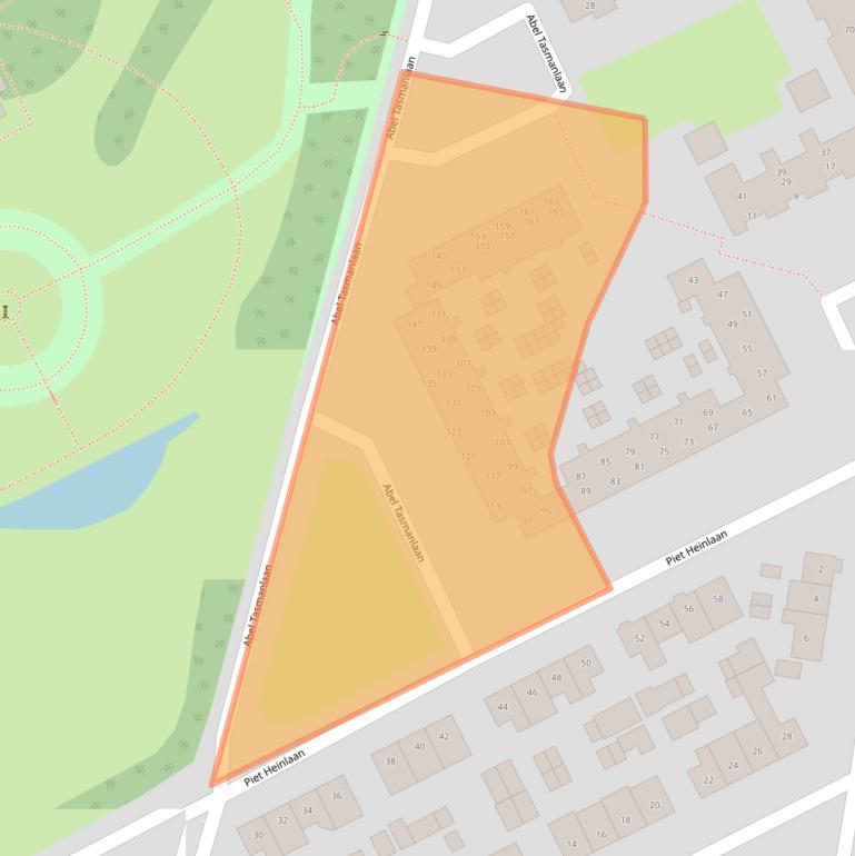 Kaart van postcodegebied 3742PT.