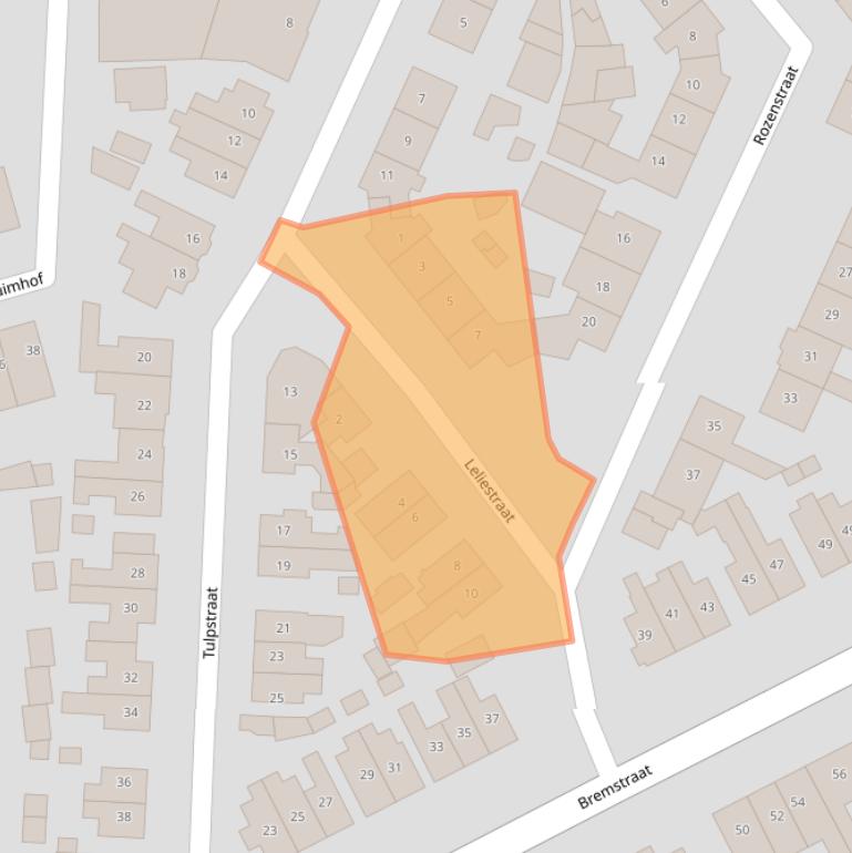 Kaart van postcodegebied 3742RM.