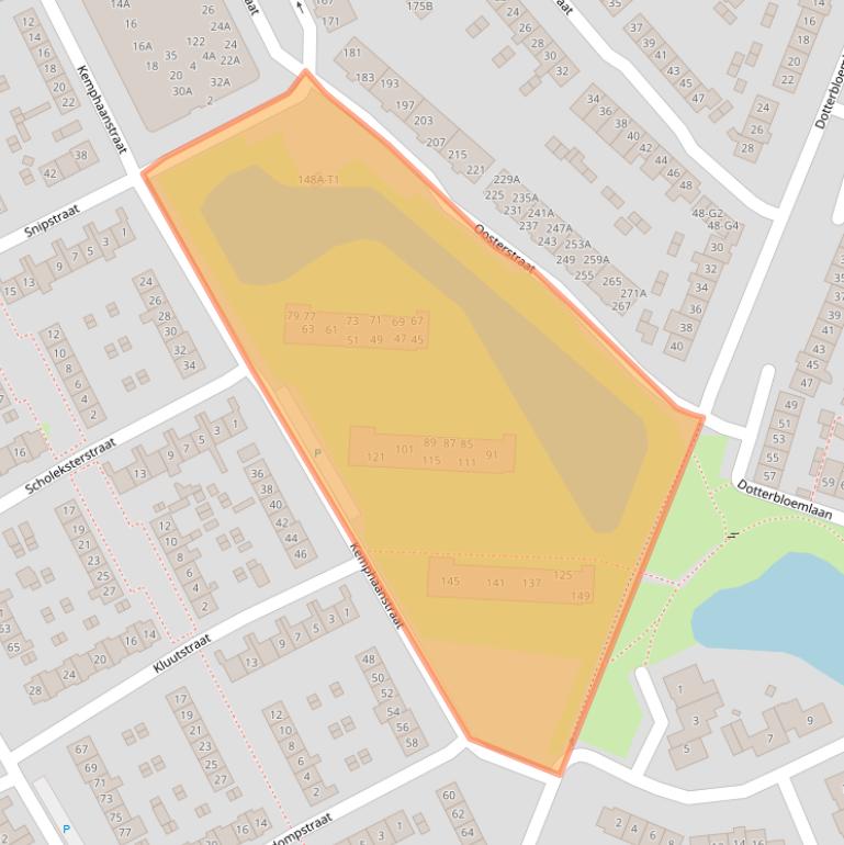 Kaart van postcodegebied 3742VG.