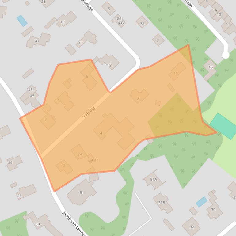 Kaart van postcodegebied 3743AT.