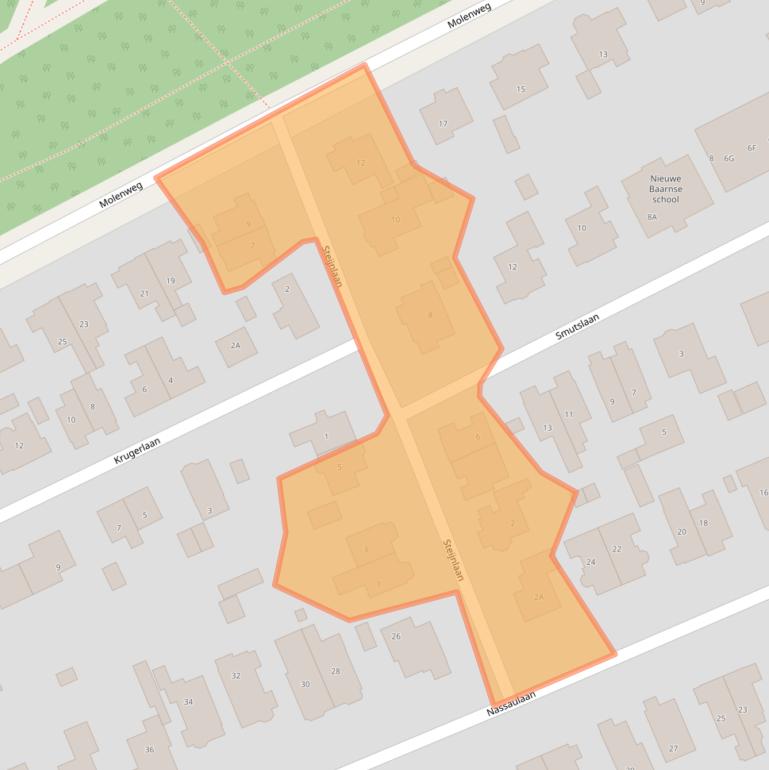 Kaart van postcodegebied 3743CH.