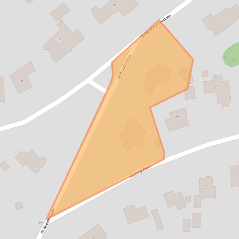 Kaart van postcodegebied 3743DR.