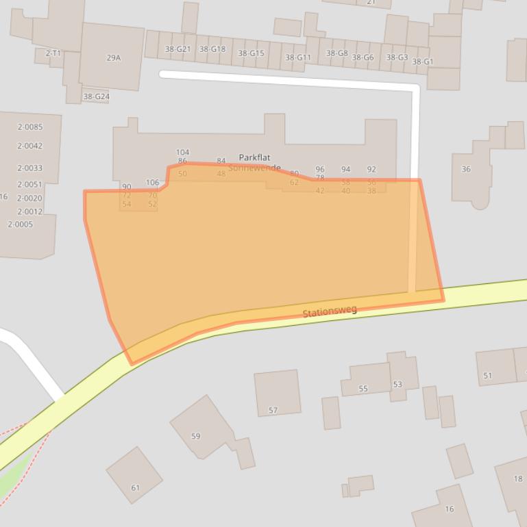 Kaart van postcodegebied 3743EP.