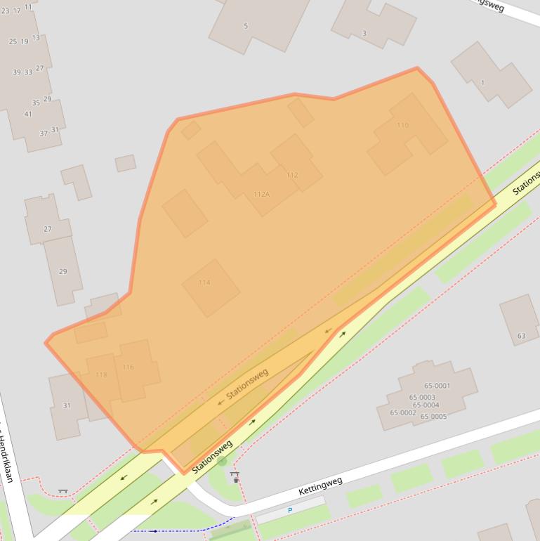 Kaart van postcodegebied 3743ES.