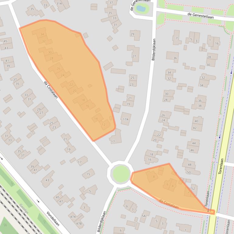 Kaart van postcodegebied 3743HV.