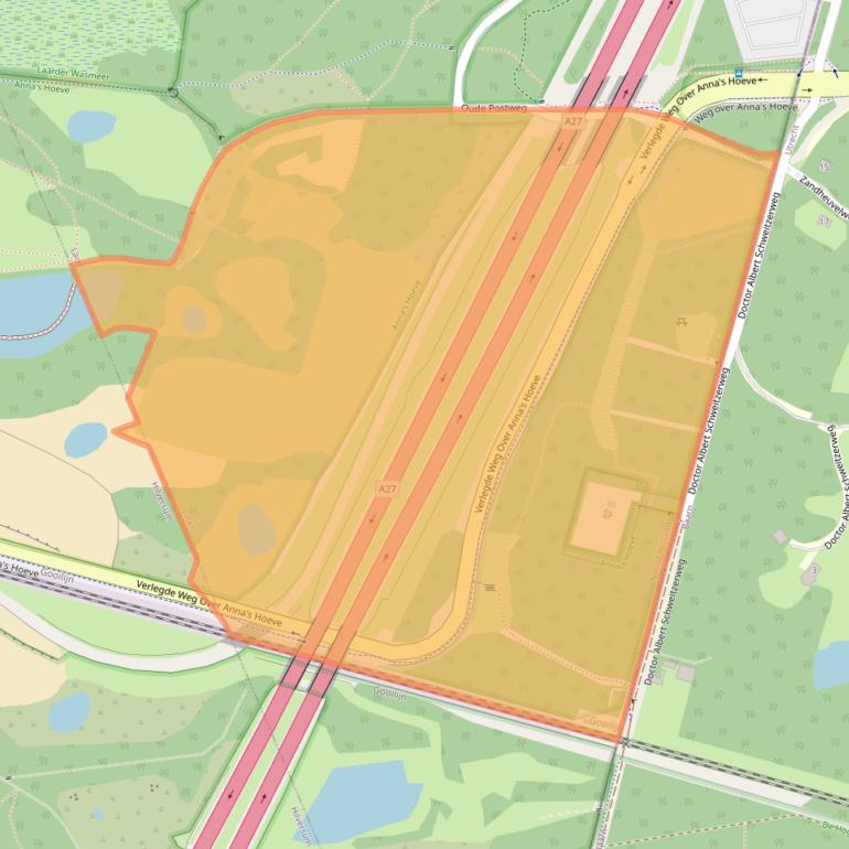 Kaart van postcodegebied 3744MH.