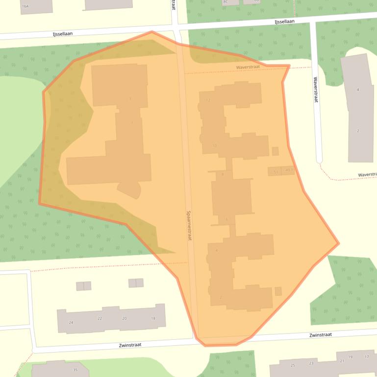 Kaart van postcodegebied 3744NP.