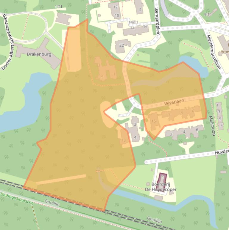 Kaart van postcodegebied 3744PC.