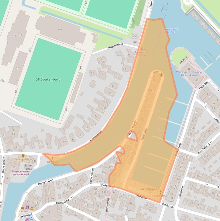 Kaart van postcodegebied 3751AJ.