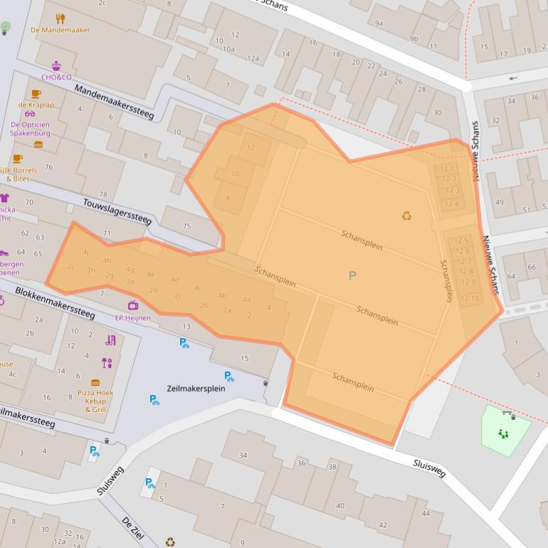 Kaart van postcodegebied 3751BS.